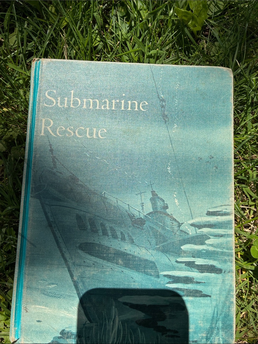 Submarine Rescue Vintage Hardcover Deep Sea Adventures  1959